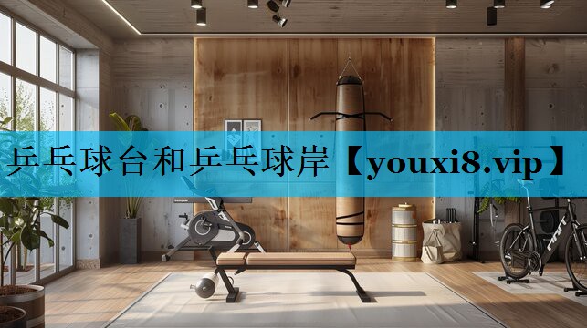 乒乓球台和乒乓球岸